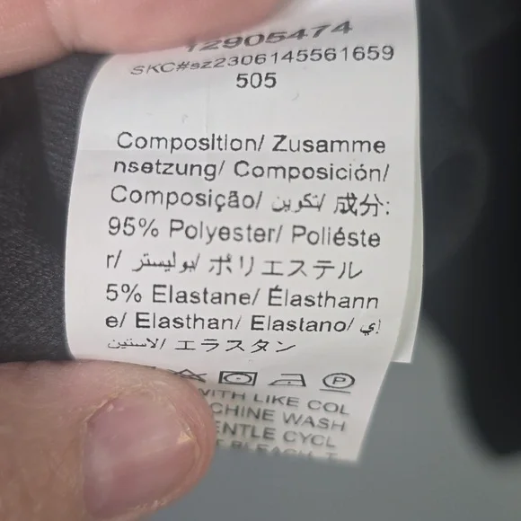 SHEIN Black Feather Print Blouse - Picture 4 of 4